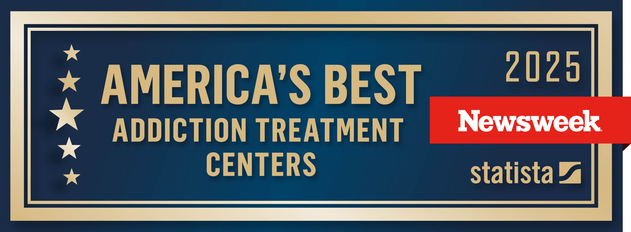 Newsweek - America's Best Addiction Treatment Centers Award 2023